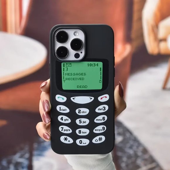 Cell Phone Pattern Design Shockproof Slim Protective Cove Anti-Fall Sleeve Phone - Picture 3 of 5